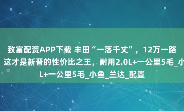 致富配资APP下载 丰田“一落千丈”，12万一路暴跌至7万多，这才是新晋的性价比之王，耐用2.0L+一公里5毛_小鱼_兰达_配置