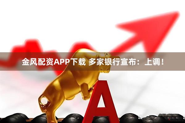 金风配资APP下载 多家银行宣布：上调！