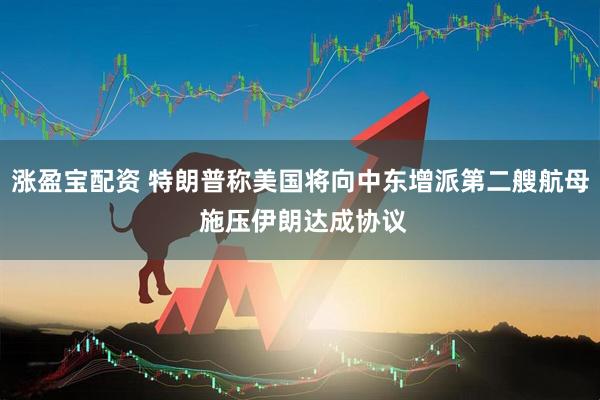 涨盈宝配资 特朗普称美国将向中东增派第二艘航母 施压伊朗达成协议